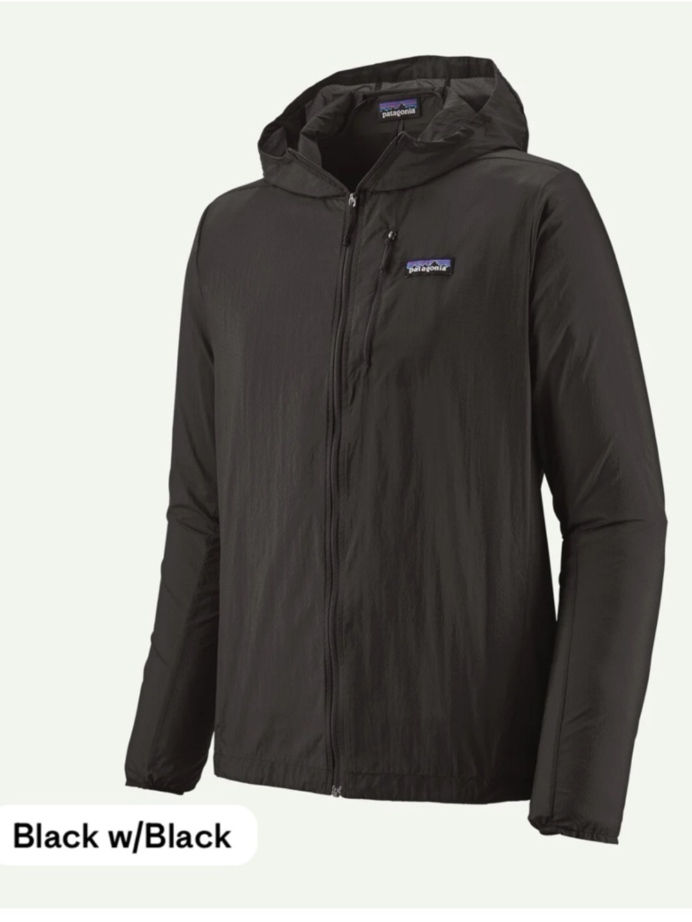 NEW Patagonia Men’s Houdini Jacket in Black Size Medium